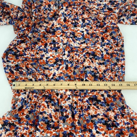 Collective Concepts Floral Romper Size Large Feminine Ditsy Flowers - Picture 6 of 11